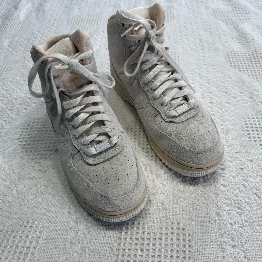 Nike Air Force 1 Sculpt High Top Shoes "Sail Phantom Sesame" (Women’s 9)